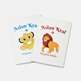 Aslan Kral Boyama Kitabı 2'li Set