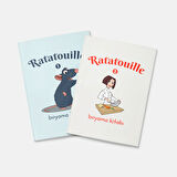 Ratatouille Boyama Kitabı 2'li Set