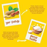 Deniz Tuzlu Fıstık Ezmesi, 300 g