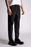 Slim Fit Jogger Bel Pantolon  Siyah