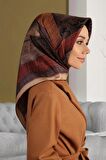 Levidor Yeni Sezon Trend Polyester 90x90 Twill (Tivil) Eşarp Modeli Tesettür Nağme Ürünü