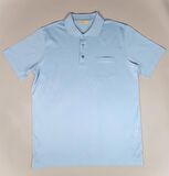 SM23SK23001 SABRİ ÖZEL MERSERİZE P. YAKA TSHIRT A.MAVİ