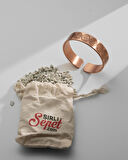 11 Dua ve Motifli Prime Bakır Bilezik (Zeolit Taşı)