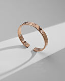 Parlak Dövme Desenli Manyetik Bakır Bilezik