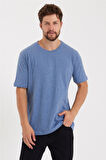 Erkek V Yaka Slim Fit T-Shirt