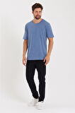 Erkek V Yaka Slim Fit T-Shirt