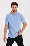 Erkek V Yaka Slim Fit T-Shirt