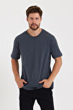 Erkek V Yaka Slim Fit T-Shirt