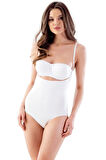 Kadın Beyaz Inceltici Slip Boy Lohusa Korsesi