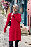 Moda Çizgi Triko Tunik