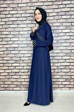 Moda Çizgi Namaz Elbisesi
