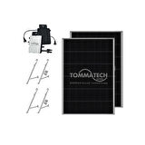 Tommatech 300We 2X240Wp Mikro İnverter Balkon Seti