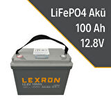 Lexron 100Ah 12.8V Lityum Akü