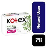 Kotex Natural Uzun 7'li