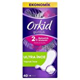Orkid Yaprak Günlük Hijyenik Ped Normal Ekonomik Paket 40'lı