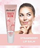 Dermokil Fruity Glow Çilek Lip Balm 15 ml