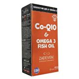 Zade Vital Co-Q10 & Omega 3 30 Kapsül
