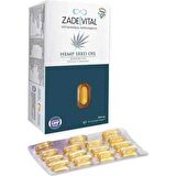 Zade Vital Kenevir Tohumu Yağı 1000 mg 30 Kapsül