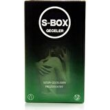 S-Box Geceler Prezervatif 12 Adet