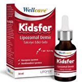 Wellcare Kidsfer Lipozomal Demir Damla 30 ml