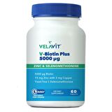 Velavit V-Biotin 5000 mg 60 Tablet
