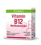 Voonka B12 Metilkobalamin Sprey & Damla 20 ml