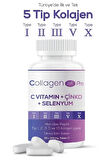 RC Collagen Life Pro C Vitamin Çinko Selenyum 500 mg 90 Tablet