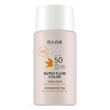 Babe Super Fluid Color Fotoprotector SPF50 Sunscreen 50 ml