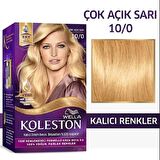 Koleston Kit Saç Boyası 10/0 Çok Açık Sarı