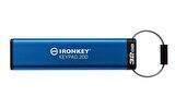 Kingston IKKP200/32GB IronKey Keypad 200 Tip A donanım şifreli USB bellek FIPS 140-3 XTS-AES 256 bit donanım şifrelemeli Bellek