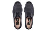 Hakiki Deri Siyah Günlük Bağcıklı Erkek Ayakkabı -11661-