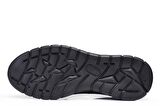 Siyah Baskı Bağsız Sneaker Erkek -10960-