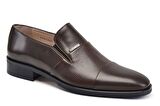 Kahverengi Klasik Loafer Erkek Ayakkabı -12341-