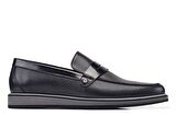Siyah Günlük Loafer Erkek Ayakkabı -12586-