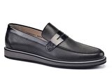 Siyah Günlük Loafer Erkek Ayakkabı -12586-