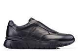 Siyah Sneaker Erkek Ayakkabı -12553-