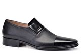 Siyah Klasik Loafer Erkek Ayakkabı -11834-