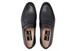 Siyah Loafer Kösele Erkek Ayakkabı -11584-