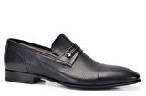 Siyah Günlük Loafer Neolit Erkek Ayakkabı -11577-