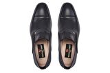 Siyah Klasik Bağcıksız Erkek Ayakkabı -12477-