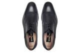 Siyah Klasik Bağcıklı Kösele Erkek Ayakkabı -56641-