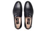 Hakiki Deri Siyah Günlük Loafer Erkek Ayakkabı -10780-