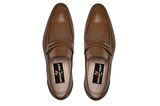 Taba Klasik Loafer Kösele Erkek Ayakkabı -12291-