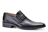 Siyah Klasik Loafer Kösele Erkek Ayakkabı -8926-