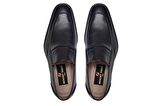 Siyah Klasik Loafer Kösele Erkek Ayakkabı -8926-