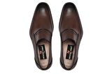 Kahverengi Klasik Loafer Kösele Erkek Ayakkabı -8923-