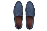 Mavi Günlük Loafer Erkek Ayakkabı -12580-