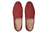 Kırmızı Günlük Loafer Yazlık Erkek Ayakkabı -11573-