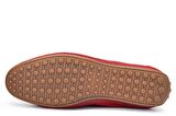 Kırmızı Günlük Loafer Yazlık Erkek Ayakkabı -11573-