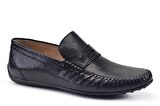 Siyah Yazlık Loafer Erkek Ayakkabı -22929-